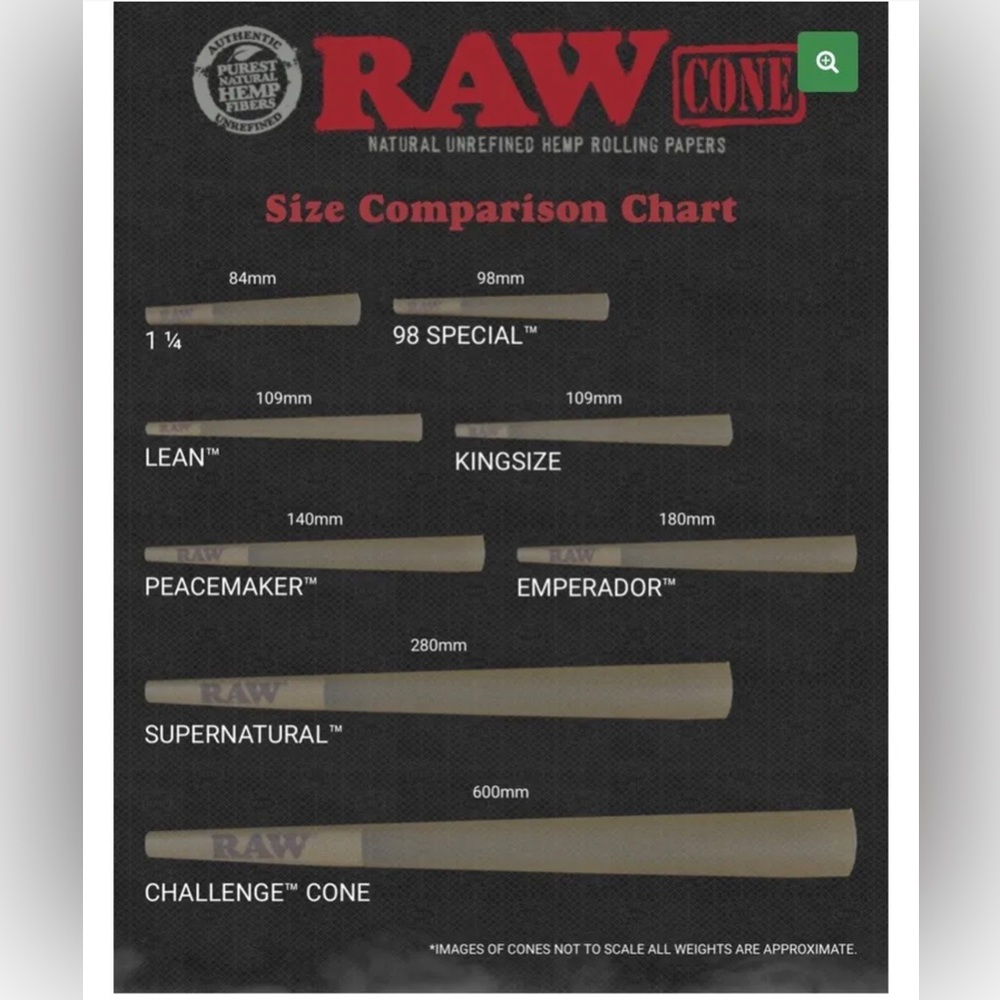 Raw cone classic King size cone (400PK) - Picture 4 of 6